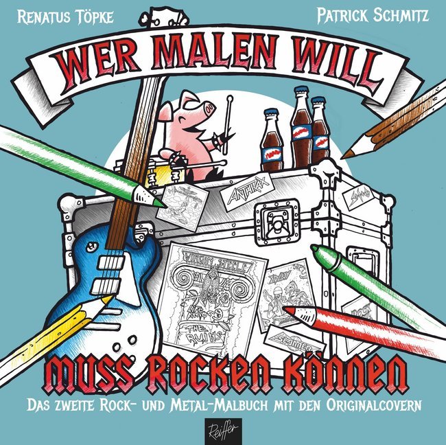 Wer malen will, muss rocken können! main product photo