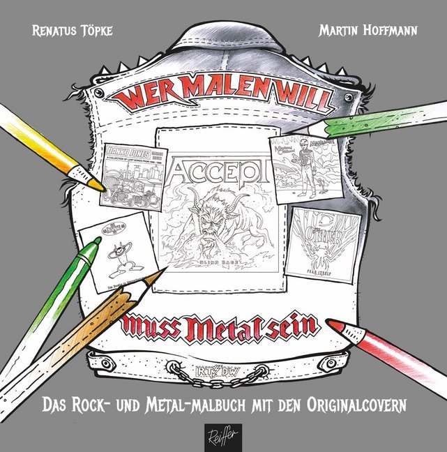 Wer malen will, muss Metal sein! main product photo