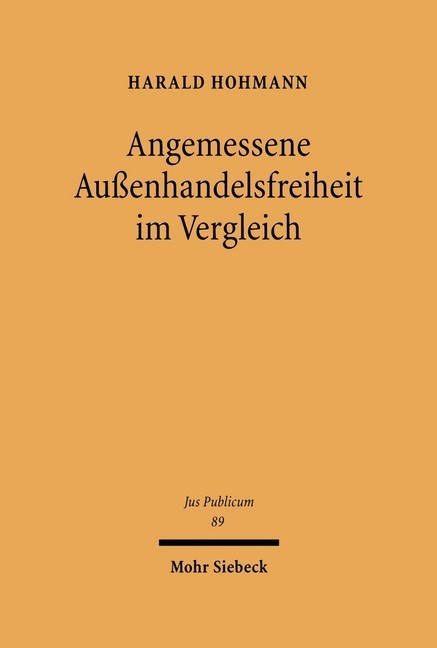 Angemessene Außenhandelsfreiheit im Vergleich main product photo