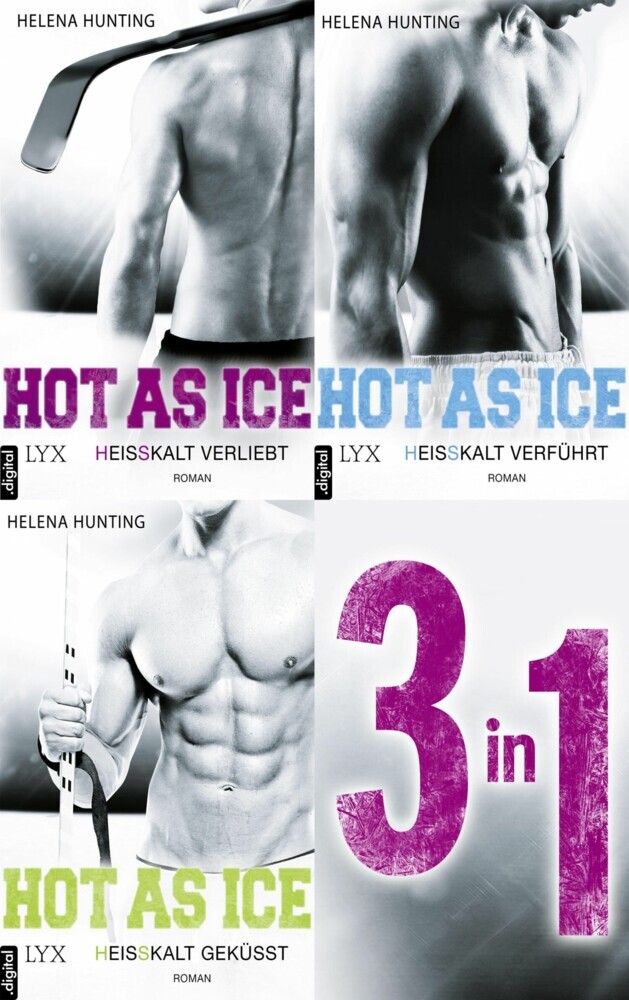Hot As Ice 1-3: Drei Romane in einem E-Book main product photo