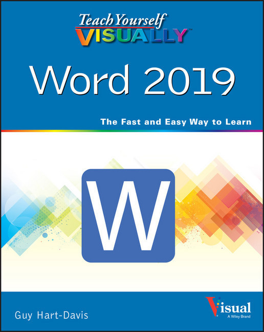 Teach Yourself VISUALLY Word 2019 main product photo