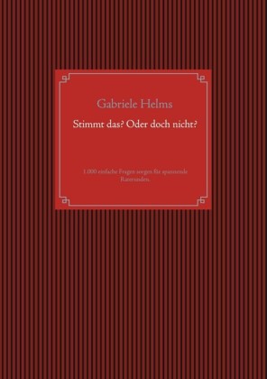 Stimmt das? Oder doch nicht?
