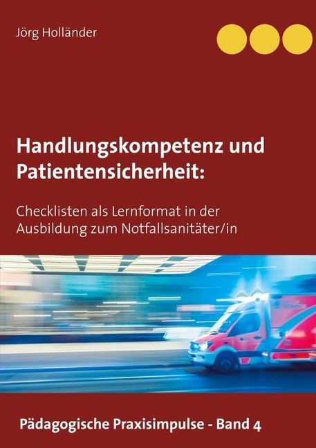 Handlungskompetenz und Patientensicherheit main product photo