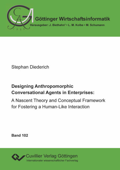 Designing Anthropomorphic Conversational Agents in Enterprises main product photo