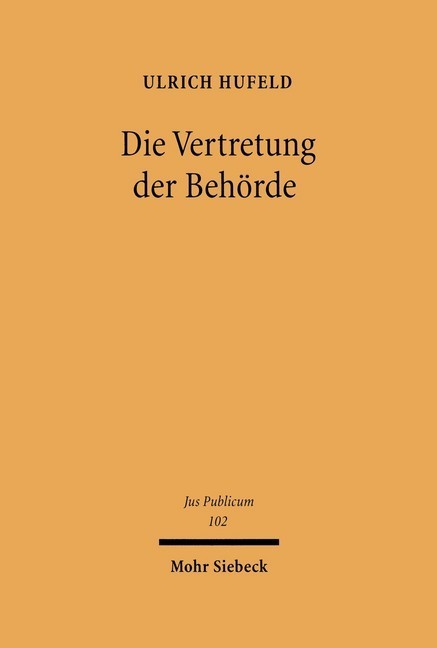 Die Vertretung der Behörde main product photo
