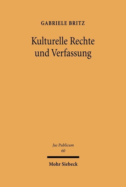 Kulturelle Rechte und Verfassung main product photo