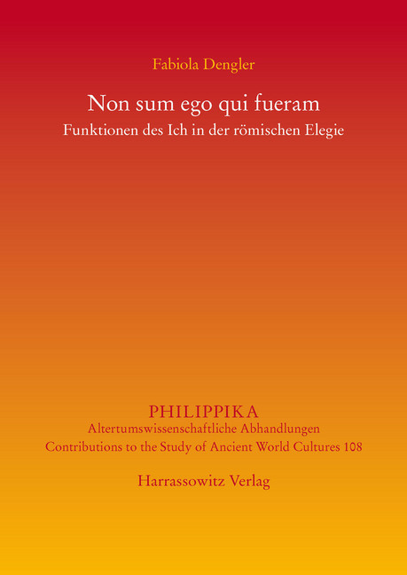 Non sum ego qui fueram main product photo