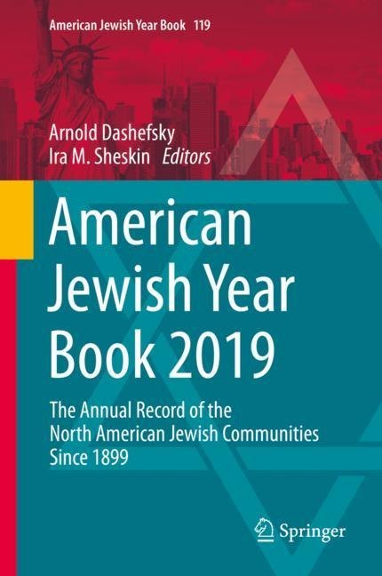 American Jewish Year Book 2019 main product photo