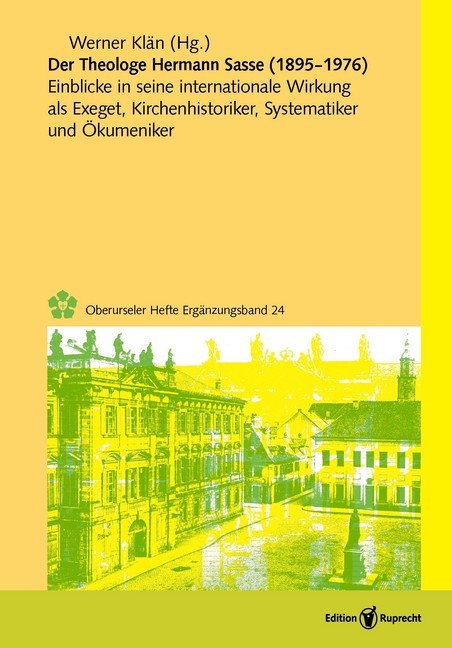 Der Theologe Hermann Sasse (1895-1976) main product photo