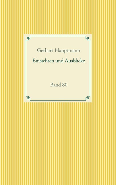 Einsichten und Ausblicke main product photo