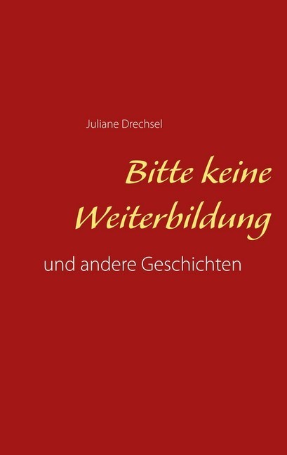 Bitte keine Weiterbildung main product photo