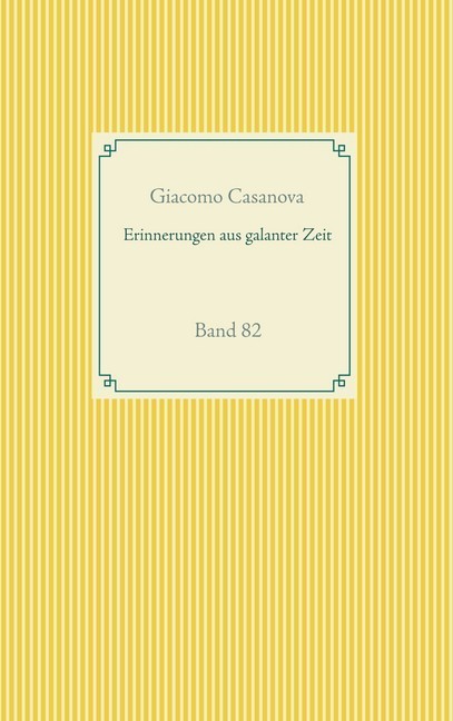 Erinnerungen aus galanter Zeit main product photo
