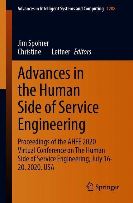 Advances in the Human Side of Service Engineering main product photo