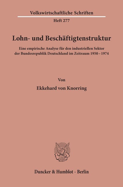 Lohn- und Beschäftigtenstruktur. main product photo