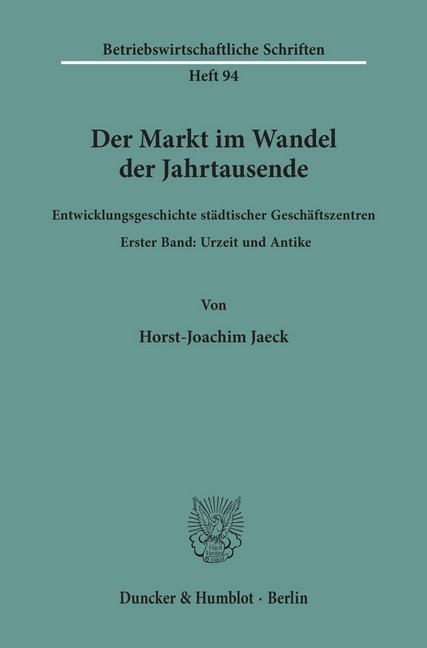 Der Markt im Wandel der Jahrtausende. main product photo
