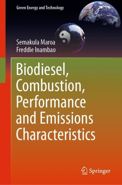 Biodiesel, Combustion, Performance and Emissions Characteristics main product photo