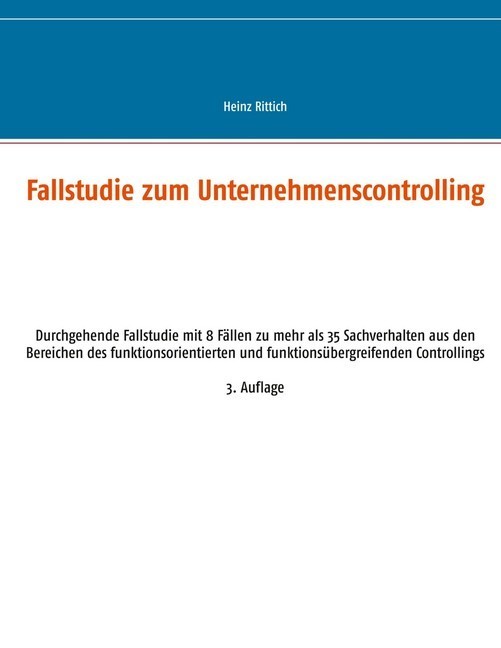 Fallstudie zum Unternehmenscontrolling main product photo