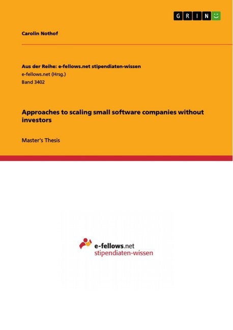 Approaches to scaling small software companies without investors main product photo