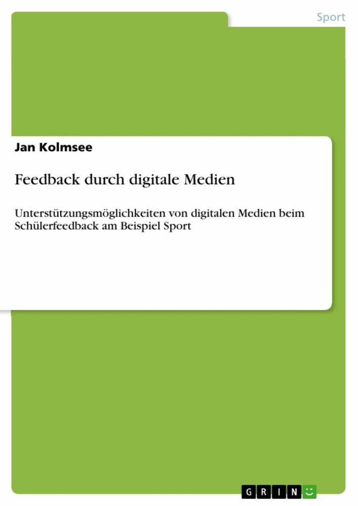 Feedback durch digitale Medien main product photo