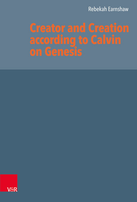 Creator and Creation according to Calvin on Genesis main product photo