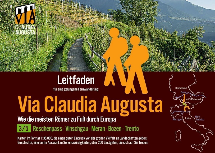 Fern-Wander-Route Via Claudia Augusta 3/5 Reschenpass-Trento main product photo