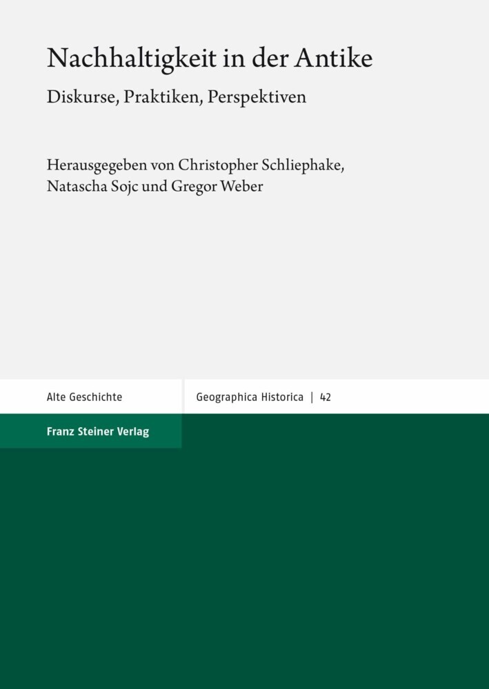 Nachhaltigkeit in der Antike main product photo