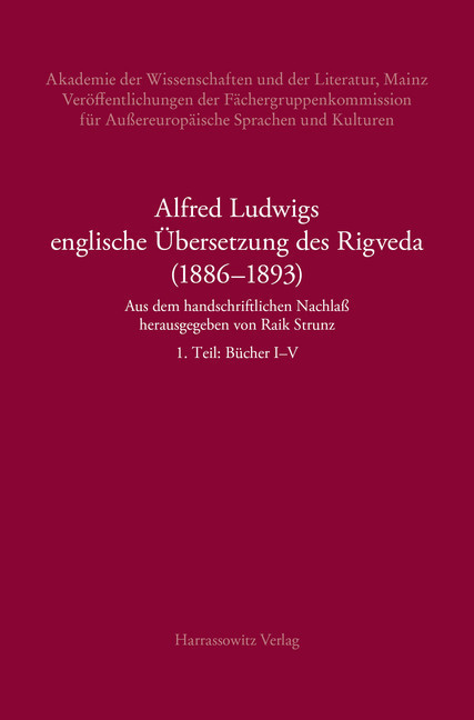 Alfred Ludwigs englische Übersetzung des Rigveda (1886-1893) main product photo