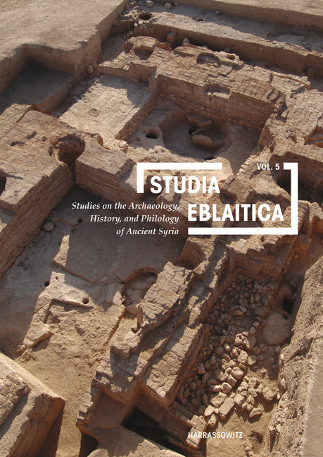 Studia Eblaitica 5 (2019) main product photo