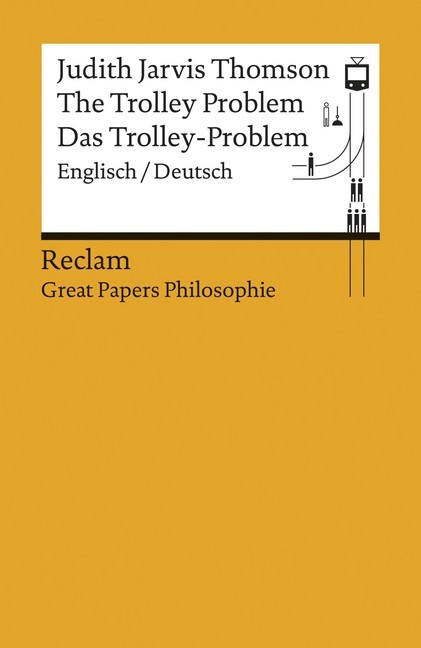 The Trolley Problem / Das Trolley-Problem. Englisch/Deutsch main product photo