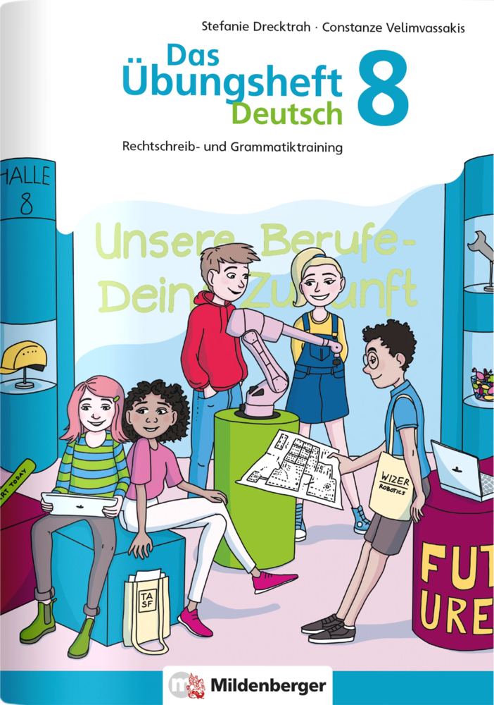 Das Übungsheft Deutsch 8 main product photo