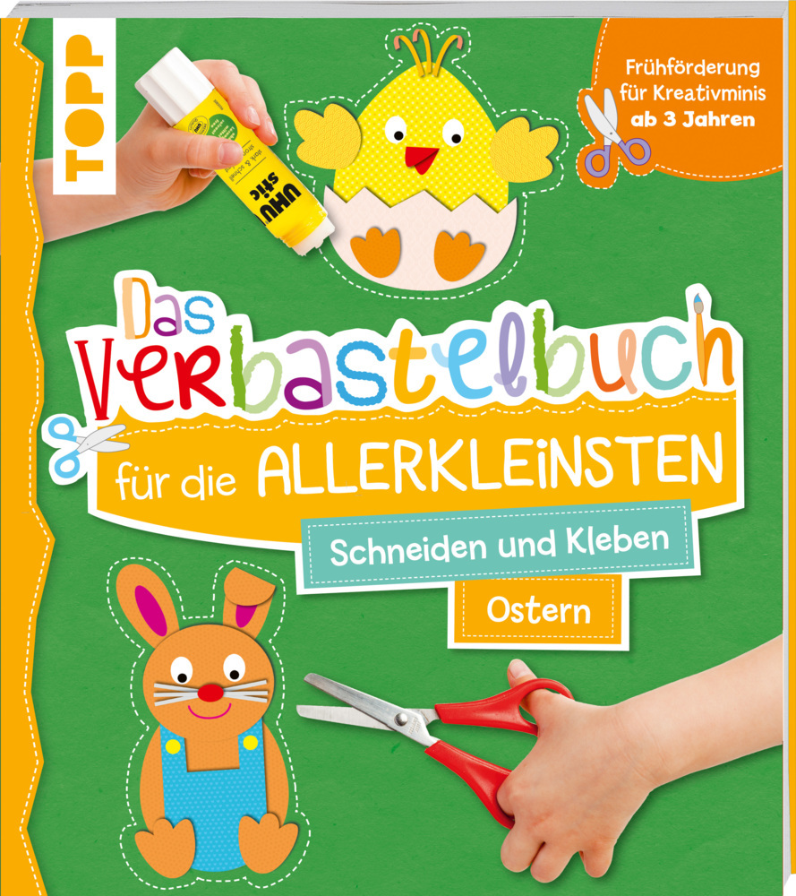 Das Verbastelbuch für die Allerkleinsten. Schneiden und Kleben. Ostern main product photo
