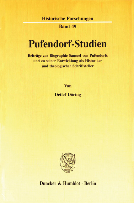 Pufendorf-Studien. main product photo