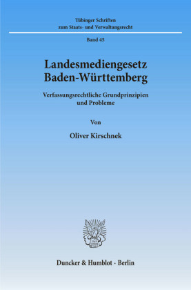 Landesmediengesetz Baden-Württemberg.