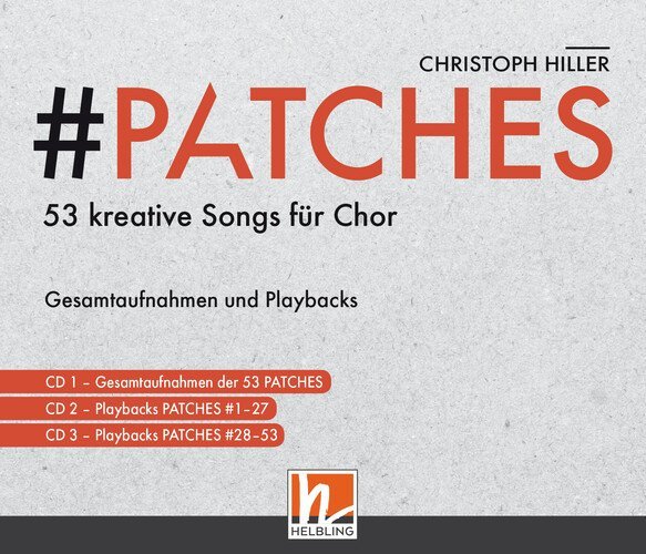 PATCHES - 53 kreative Songs für Chor (CD-Paket), CD-Audio main product photo