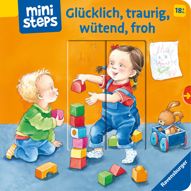 ministeps: Glücklich, traurig, wütend, froh main product photo