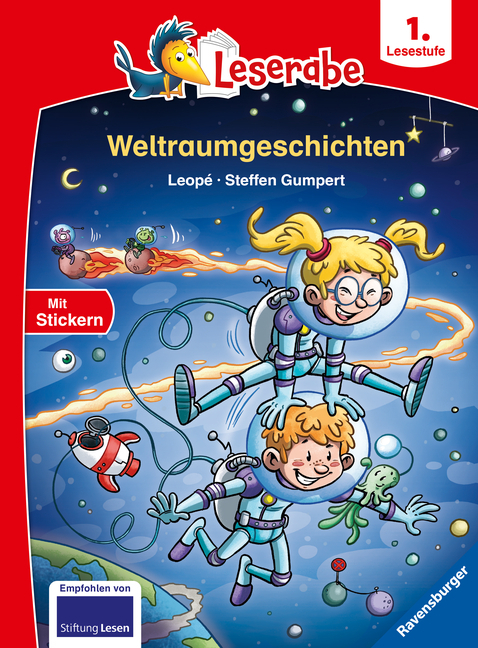 Leserabe 1. Lesestufe - Weltraumgeschichten main product photo