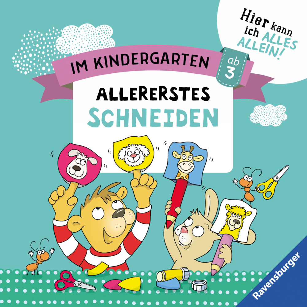 Im Kindergarten: Allererstes Schneiden main product photo