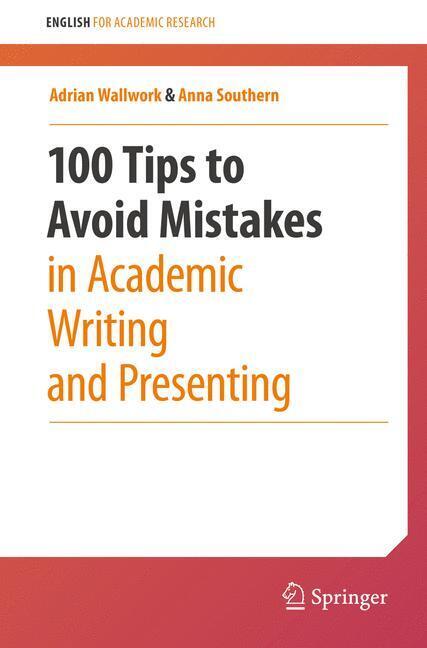 100 Tips to Avoid Mistakes in Academic Writing and Presenting main product photo