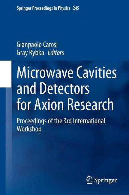 Microwave Cavities and Detectors for Axion Research main product photo