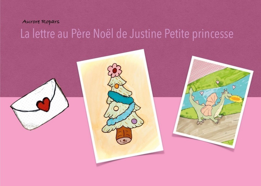 La lettre au Père Noël de Justine petite princesse main product photo