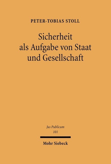 Sicherheit als Aufgabe von Staat und Gesellschaft main product photo