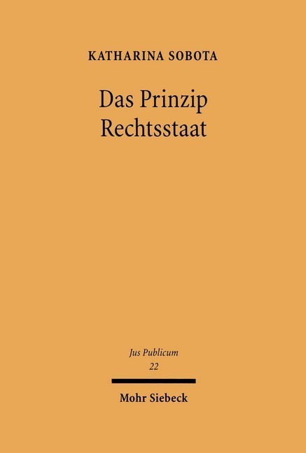Das Prinzip Rechtsstaat main product photo