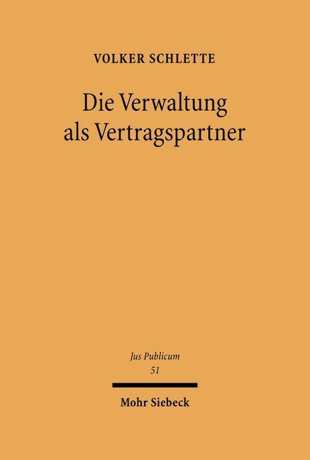 Die Verwaltung als Vertragspartner main product photo