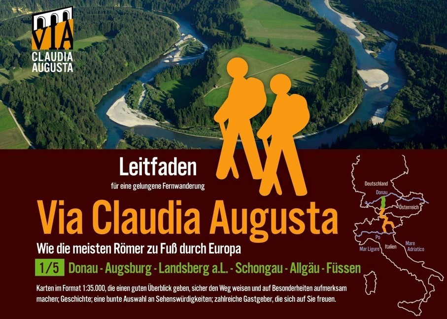 Fern-Wander-Route Via Claudia Augusta 1/5 Bayern P R E M I U M main product photo