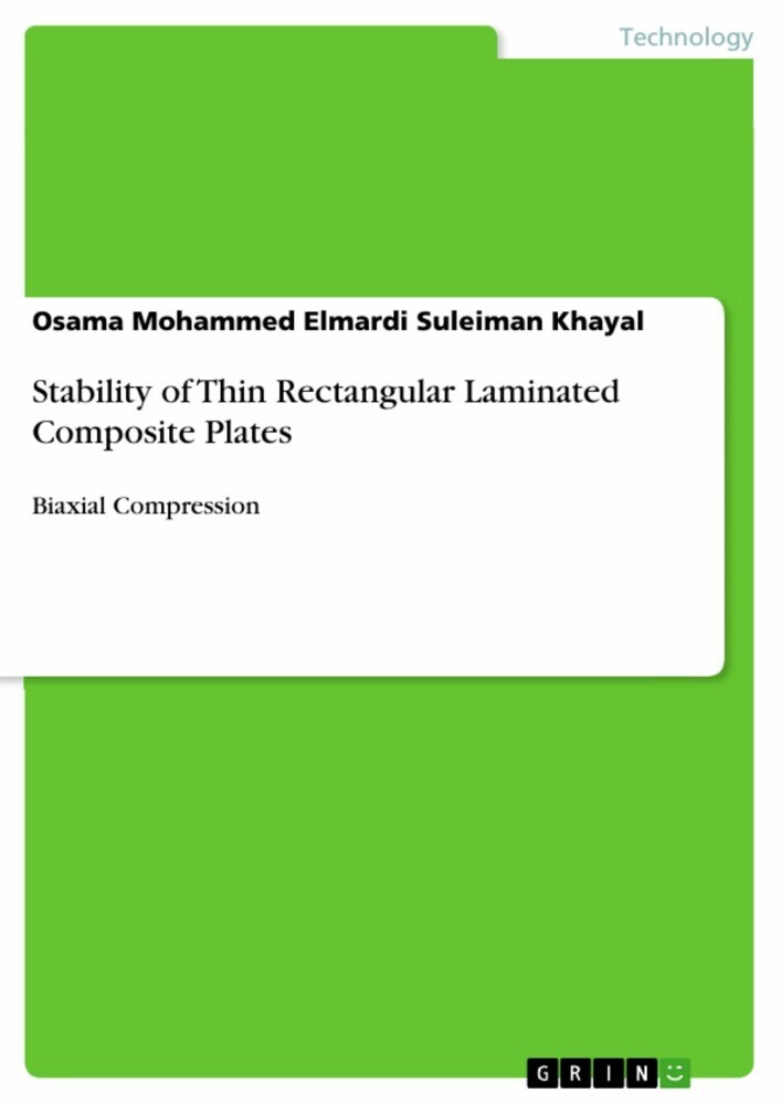 Stability of Thin Rectangular Laminated Composite Plates main product photo