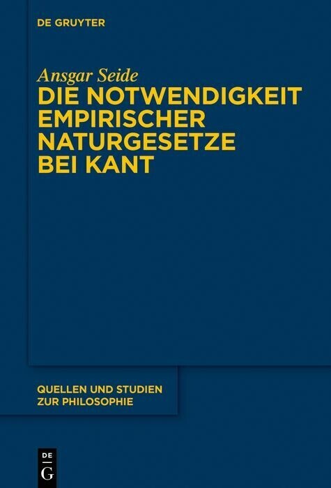 Die Notwendigkeit empirischer Naturgesetze bei Kant main product photo