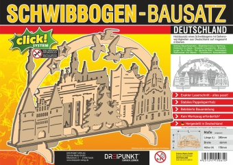 Bausatz Schwibbogen 'Deutschland'