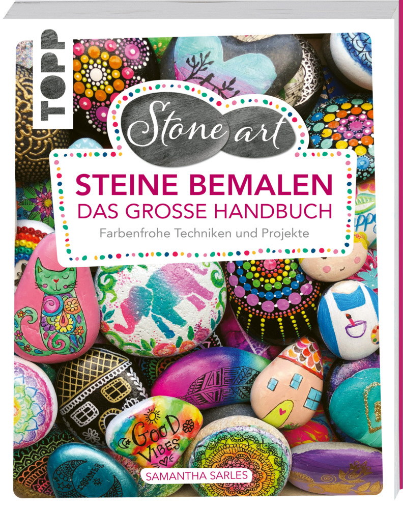 StoneArt: Steine bemalen - Das große Handbuch main product photo