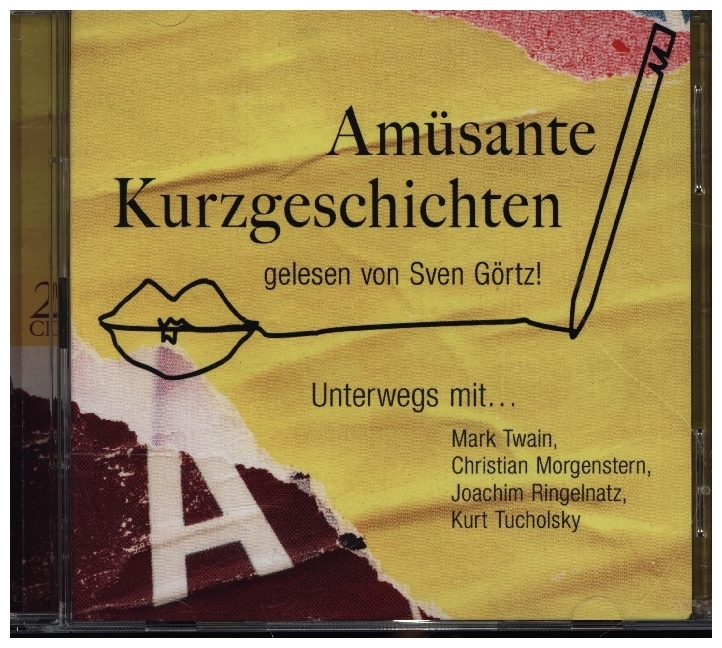 Amüsante Kurzgeschichten, 2 Audio-CD main product photo