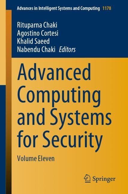 Advanced Computing and Systems for Security main product photo